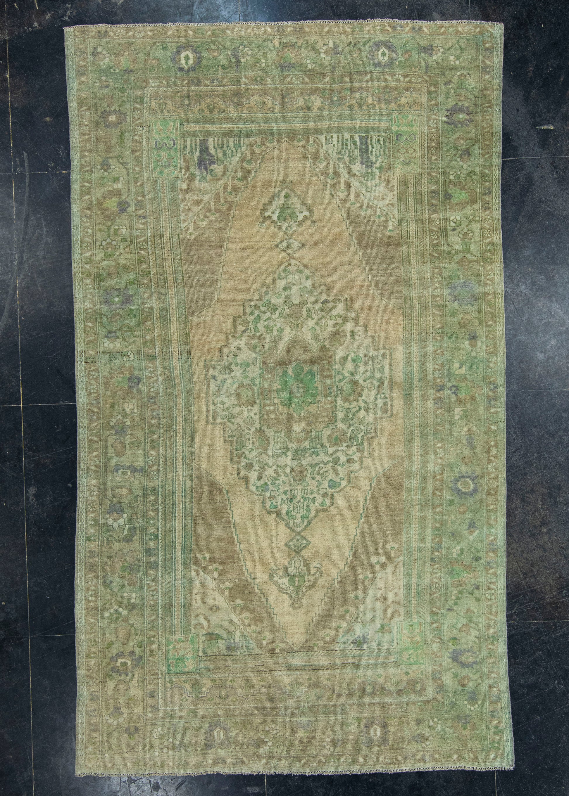Turkish Vintage Rug 5'7" x 9'9" #20601