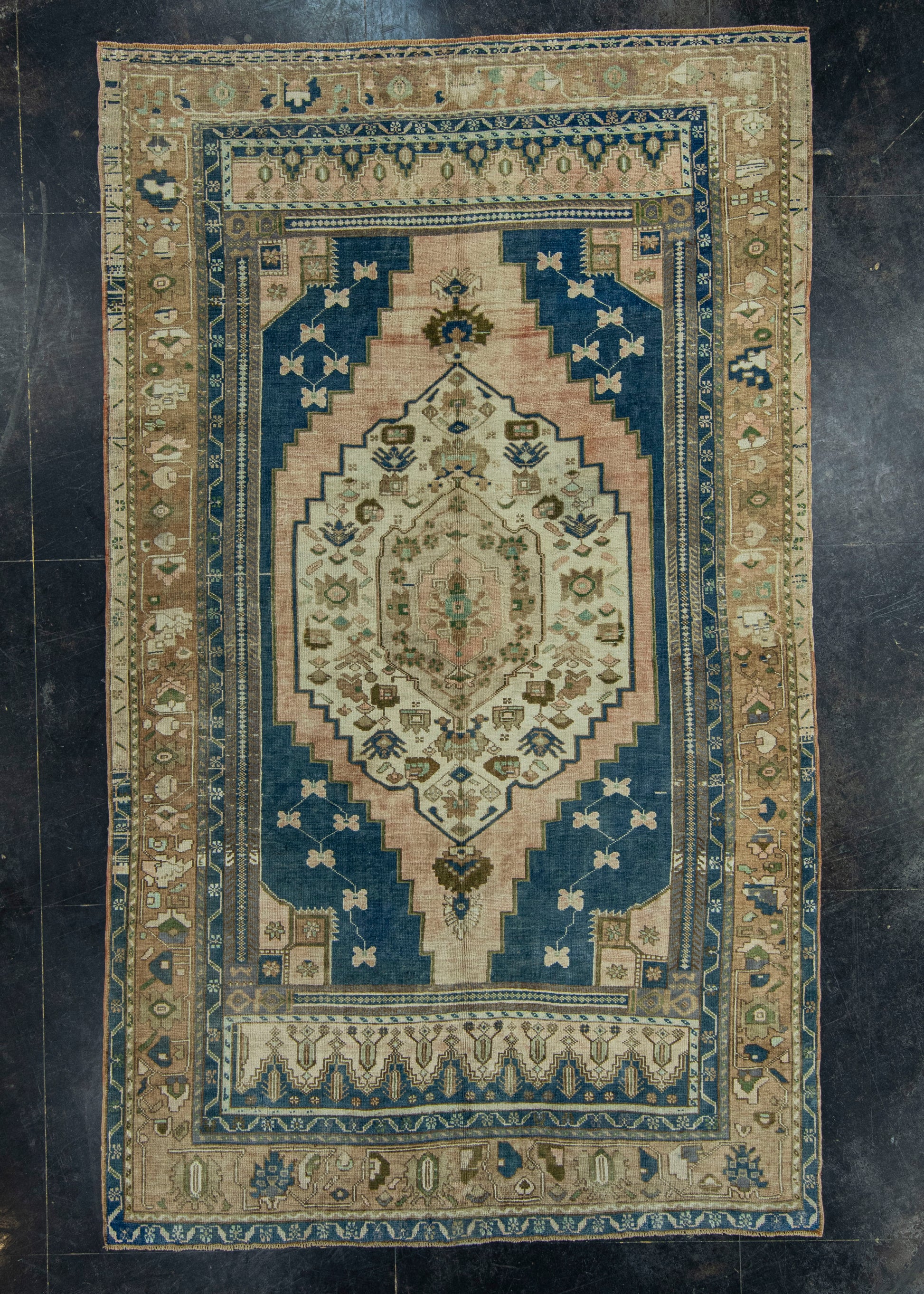 Turkish Vintage Rug 6'3" x 10'5" #20664