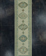 Turkish Oushak Rug 2'8" x 9'4" #19032