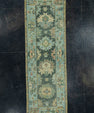 Turkish Oushak Rug 2'10" x 8'3" #19027
