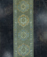 Turkish Oushak Rug 3' x 9'4" #19068