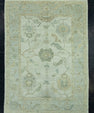 Turkish Oushak Rug 5'2" x 7'1" #19278