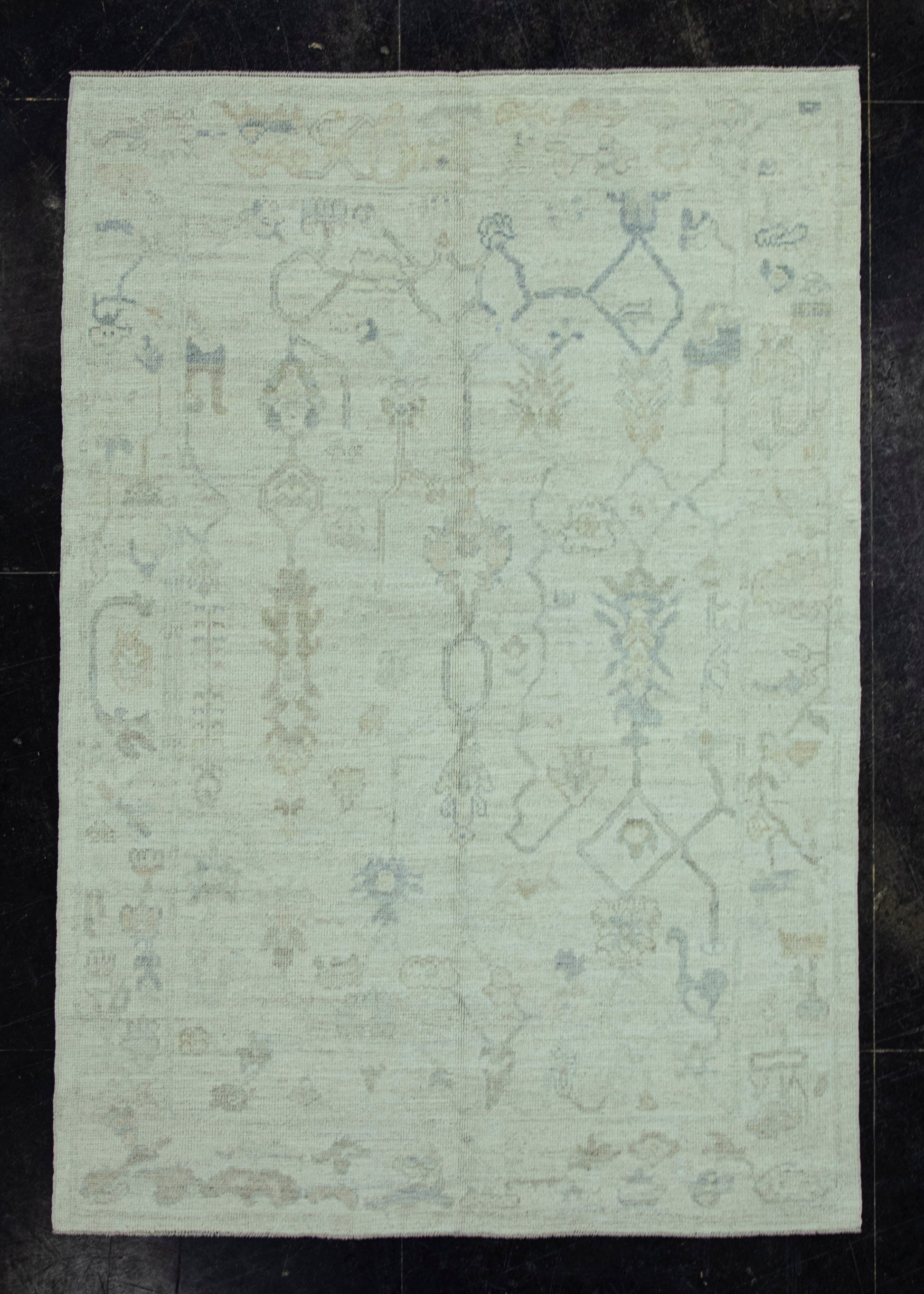Turkish Oushak Rug 5' x 7'4" #19260