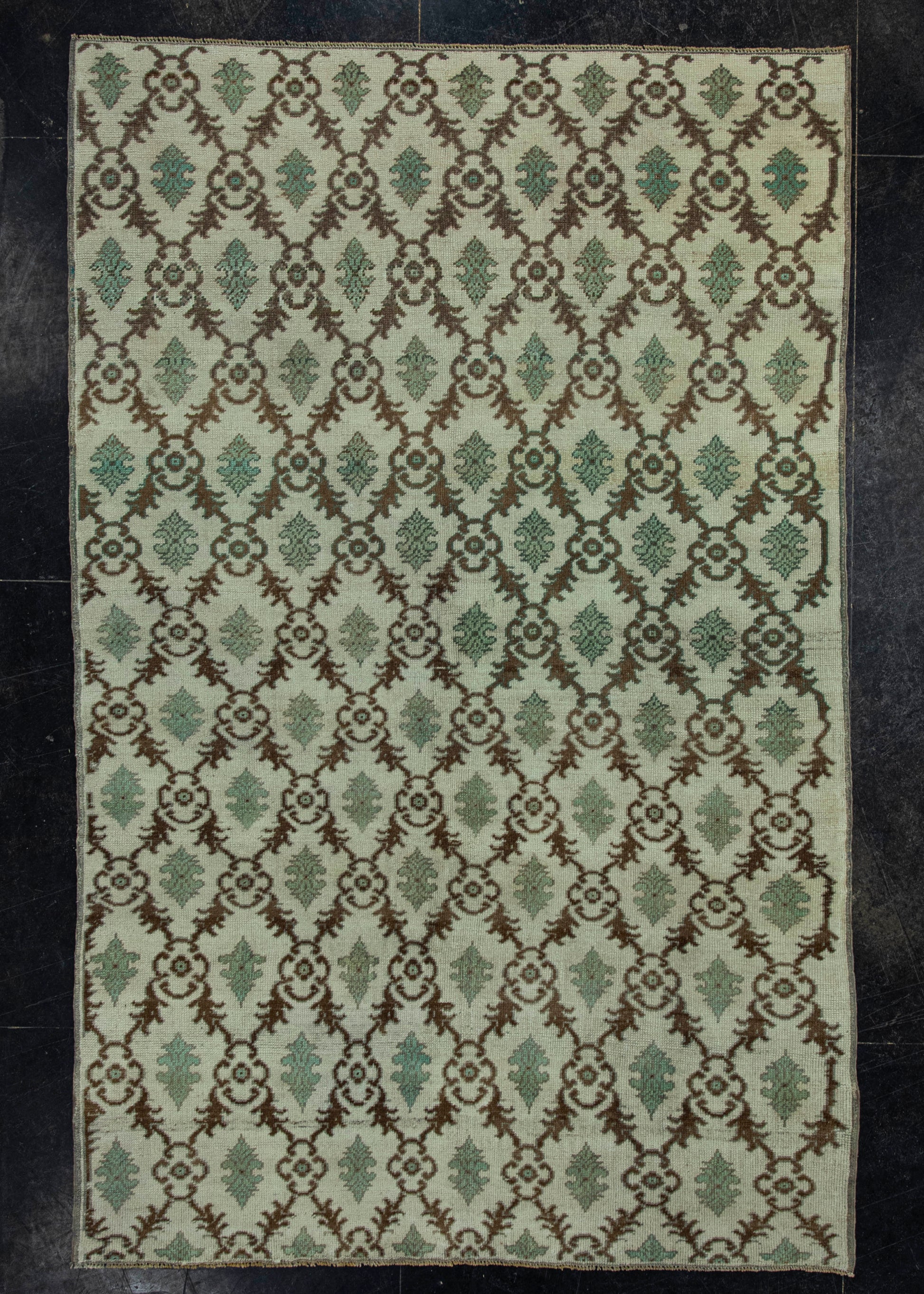 Turkish Vintage Rug 5'3" x 8'3" #20611