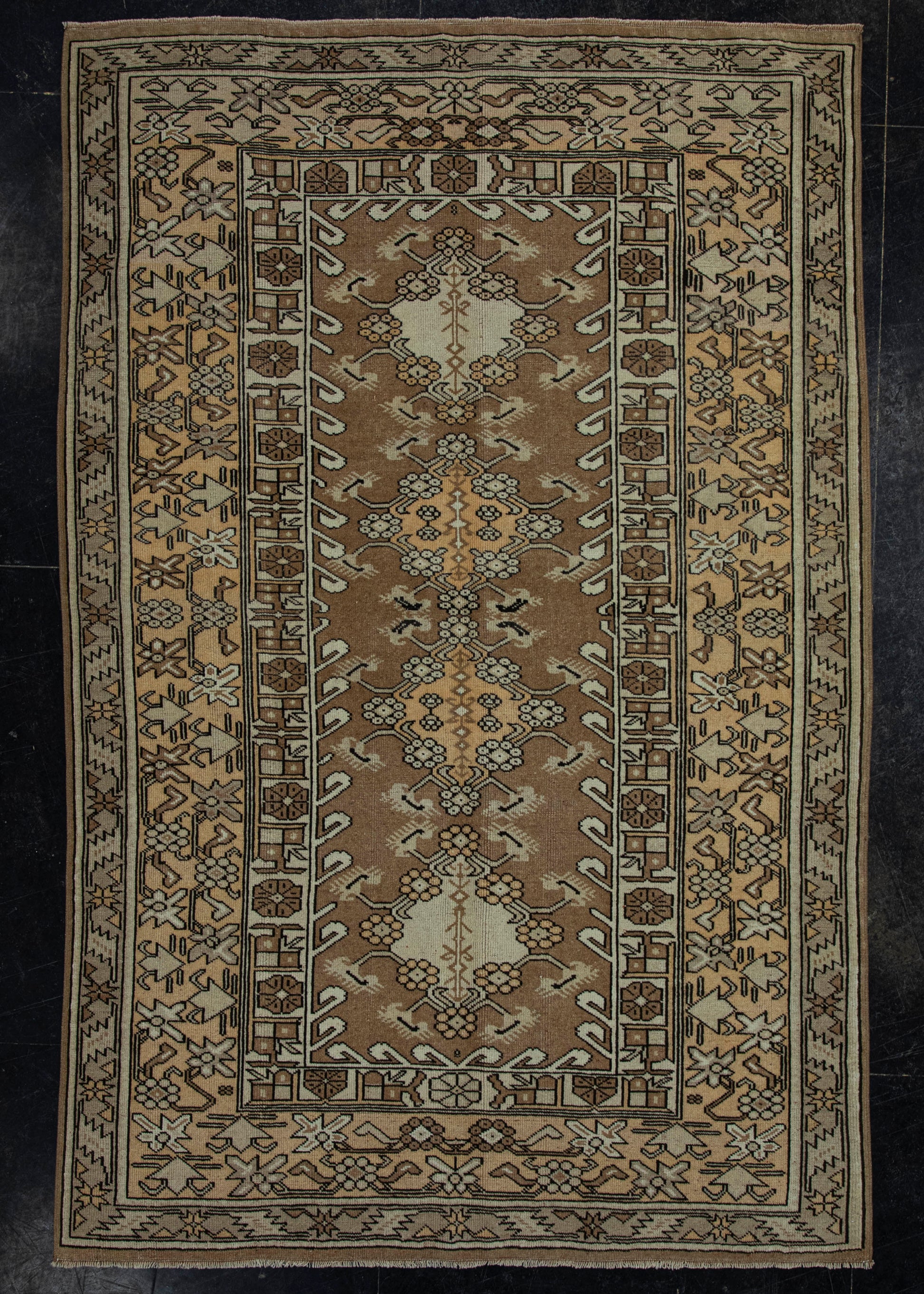 Turkish Vintage Rug 5'1" x 7'10" #20553