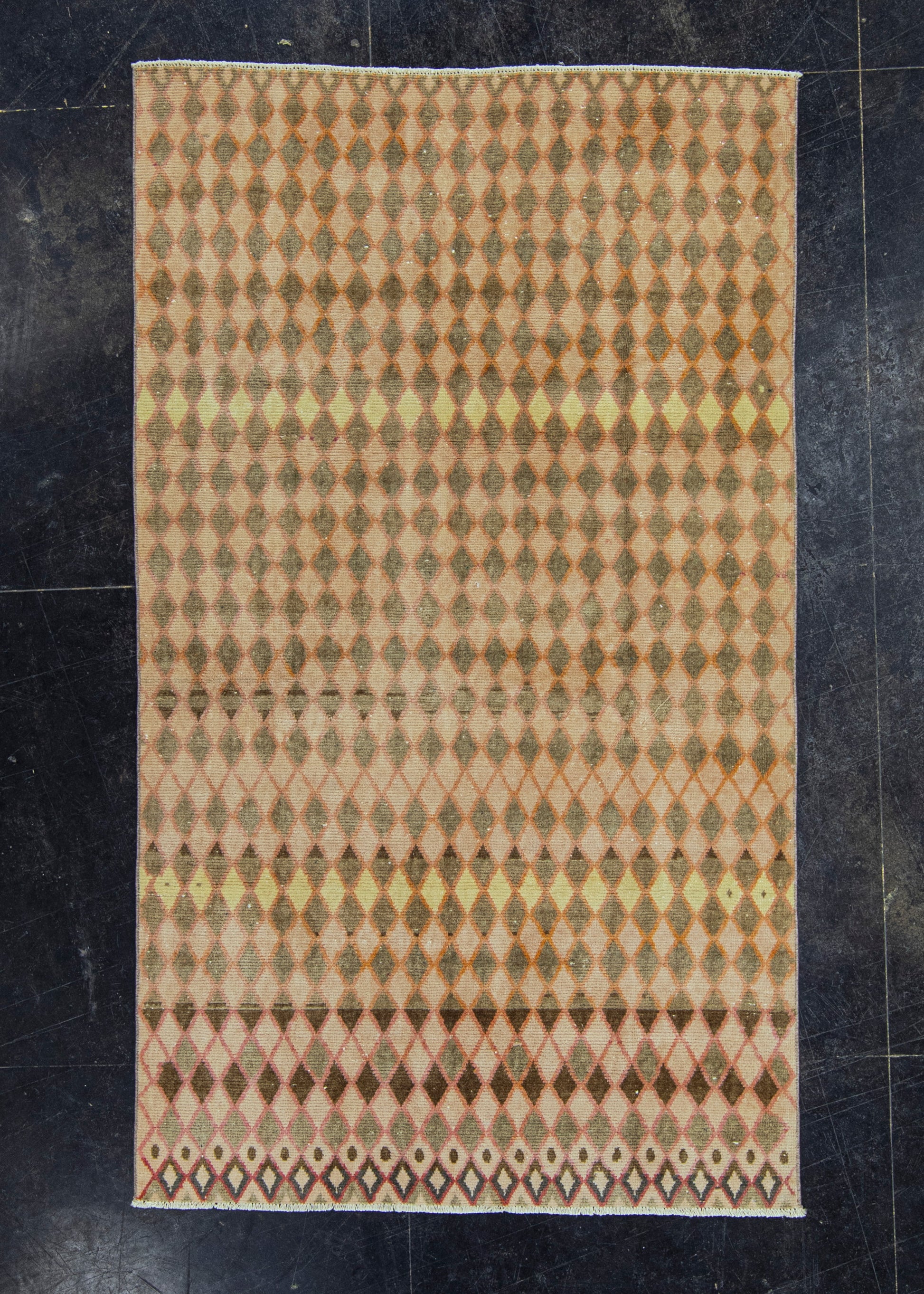 Turkish Vintage Rug 4'1" x 7' #20771