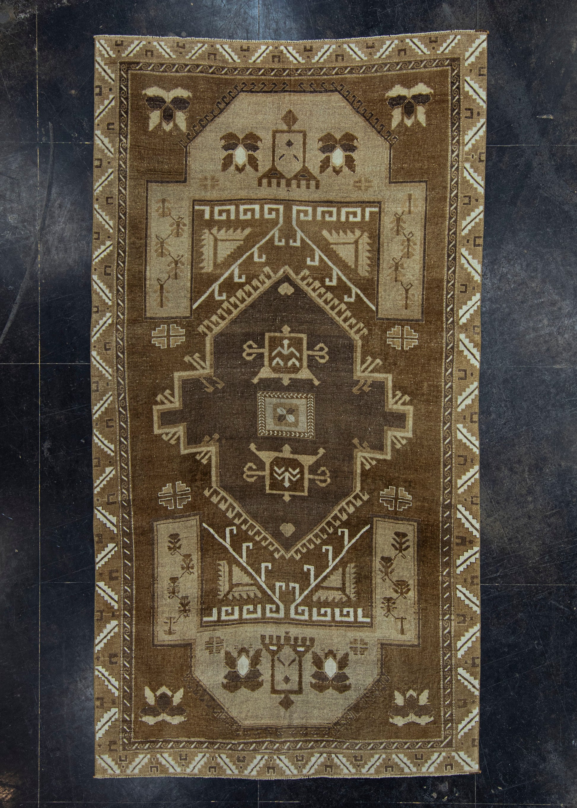 Turkish Vintage Rug 5'4" x 10' #20777