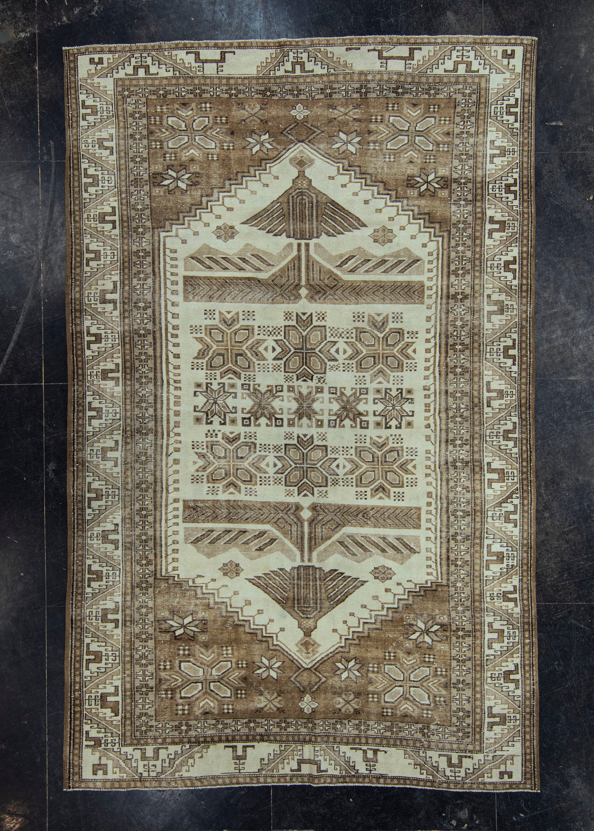 Turkish Vintage Rug 6'3" x 9'11" #20781
