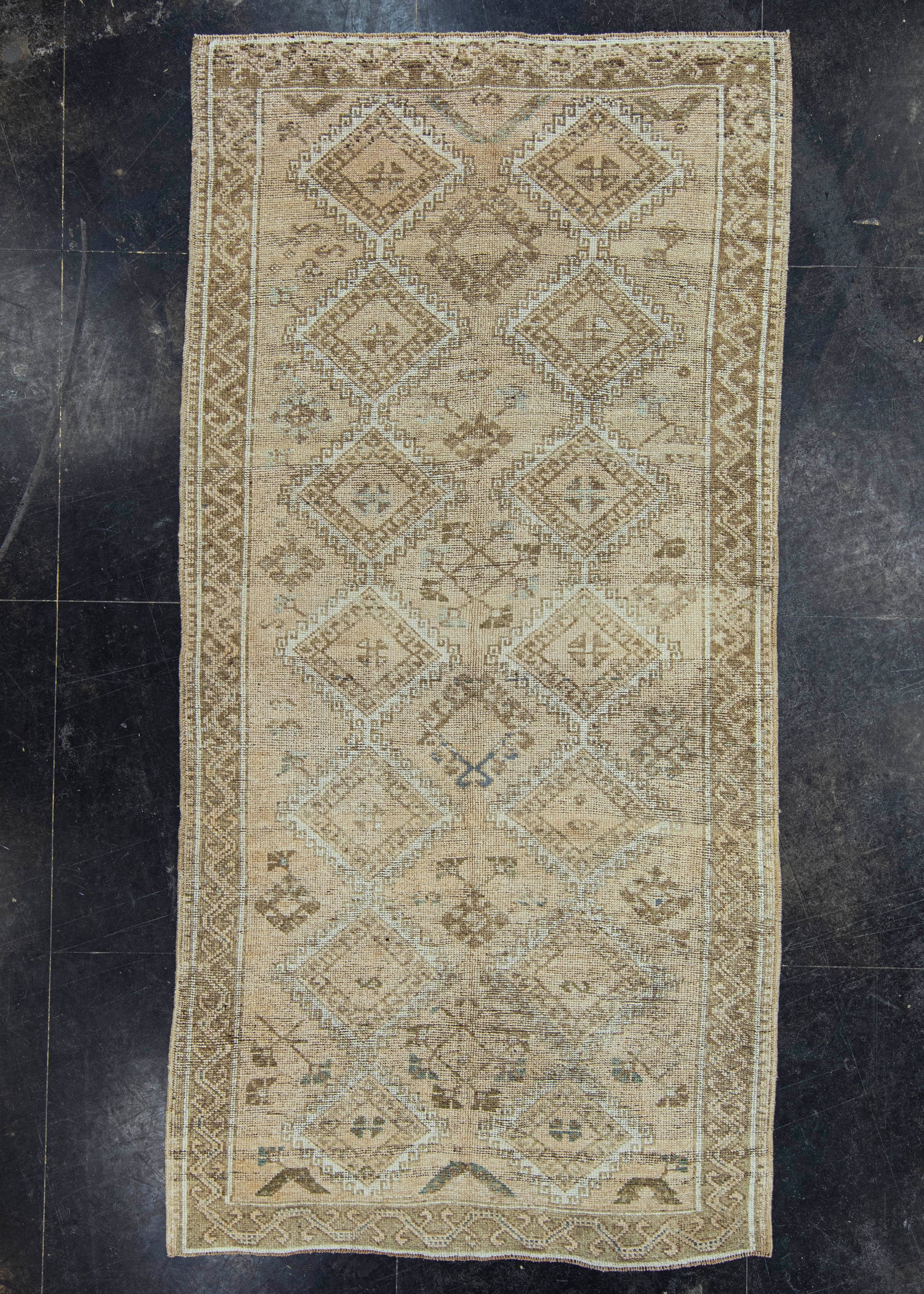 Turkish Vintage Rug 5'1" x 10'5" #20778