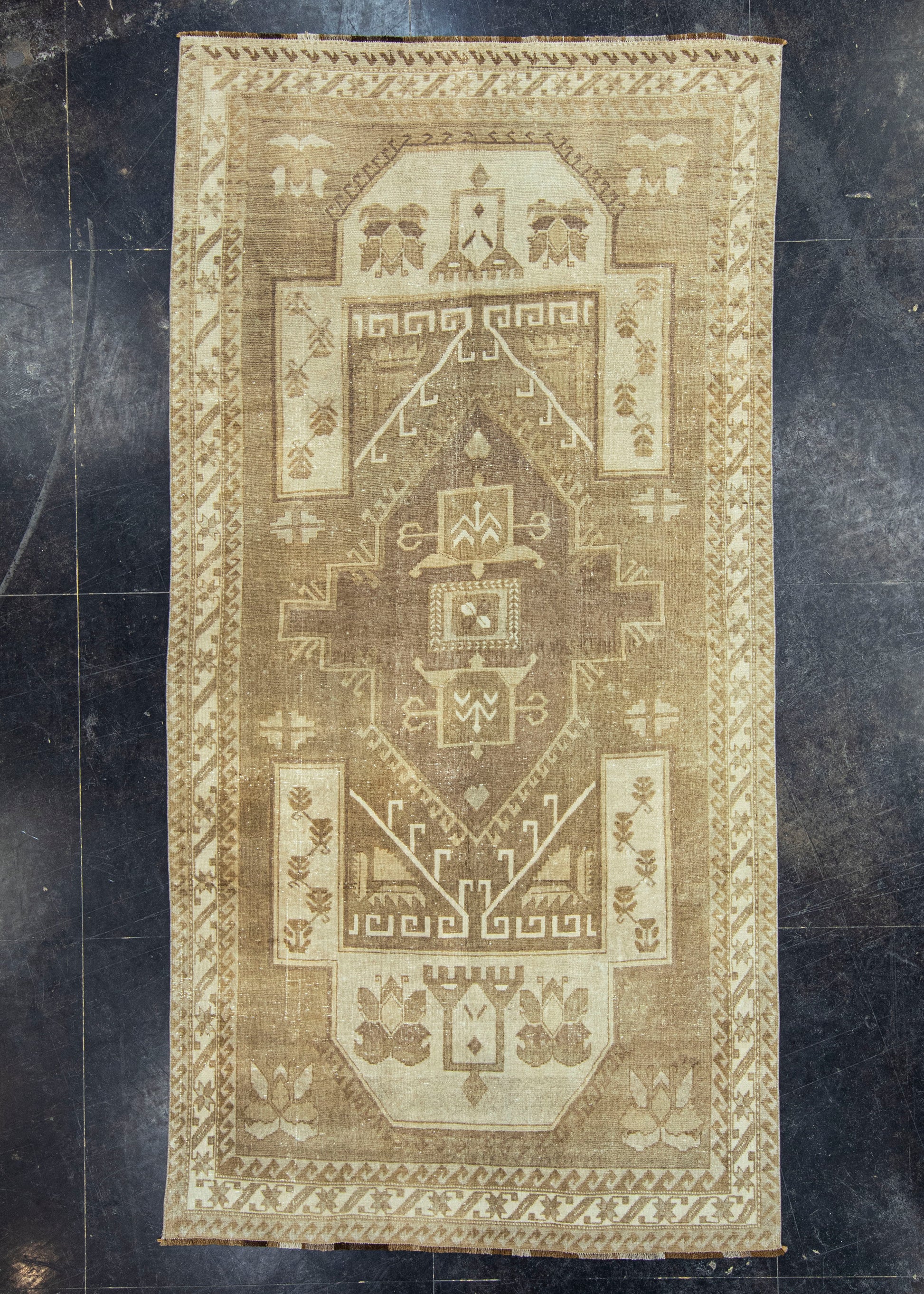 Turkish Vintage Rug 5'4" x 10'6" #20799