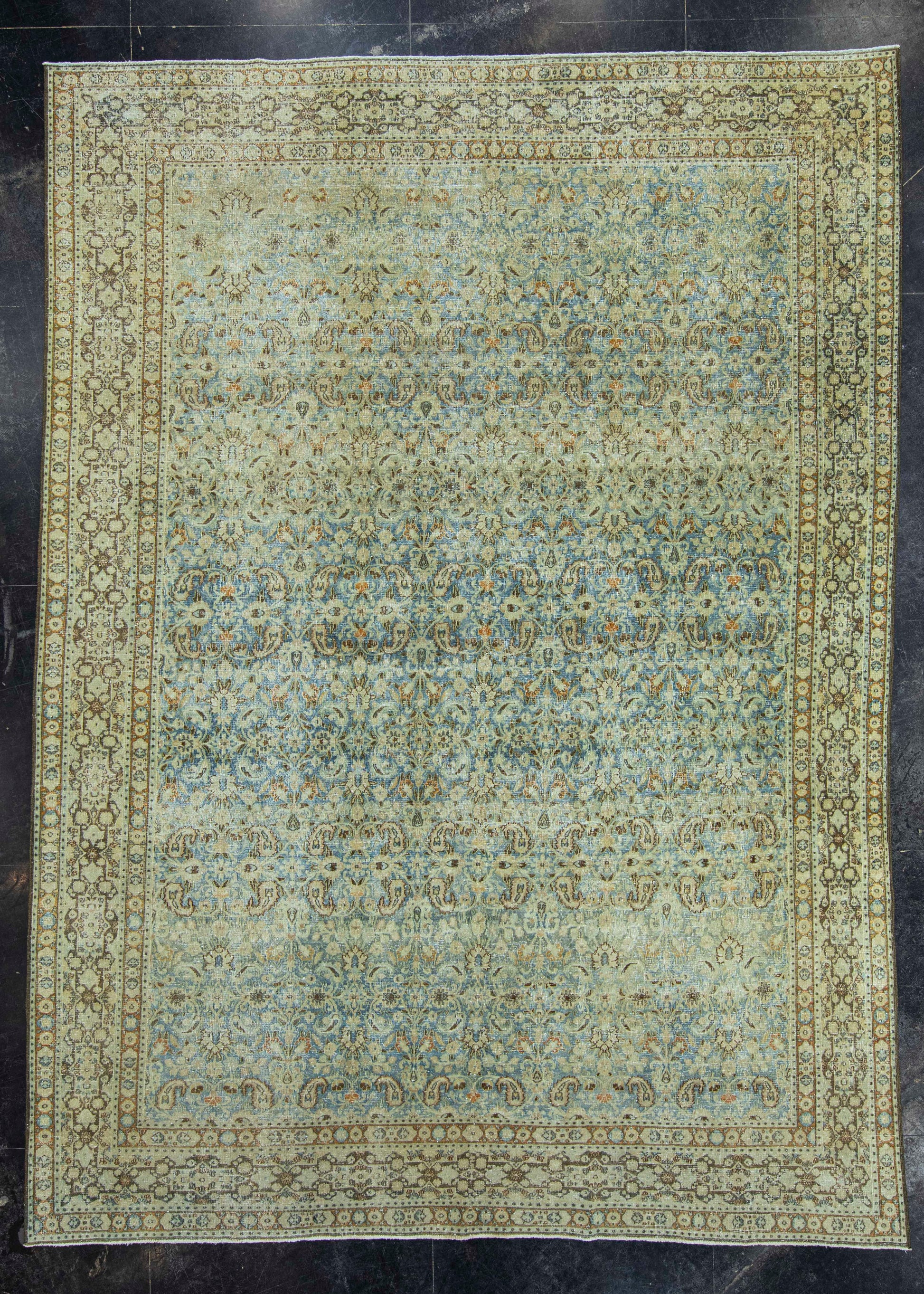 Turkish Vintage Rug 9'3" x 12'8" #20803