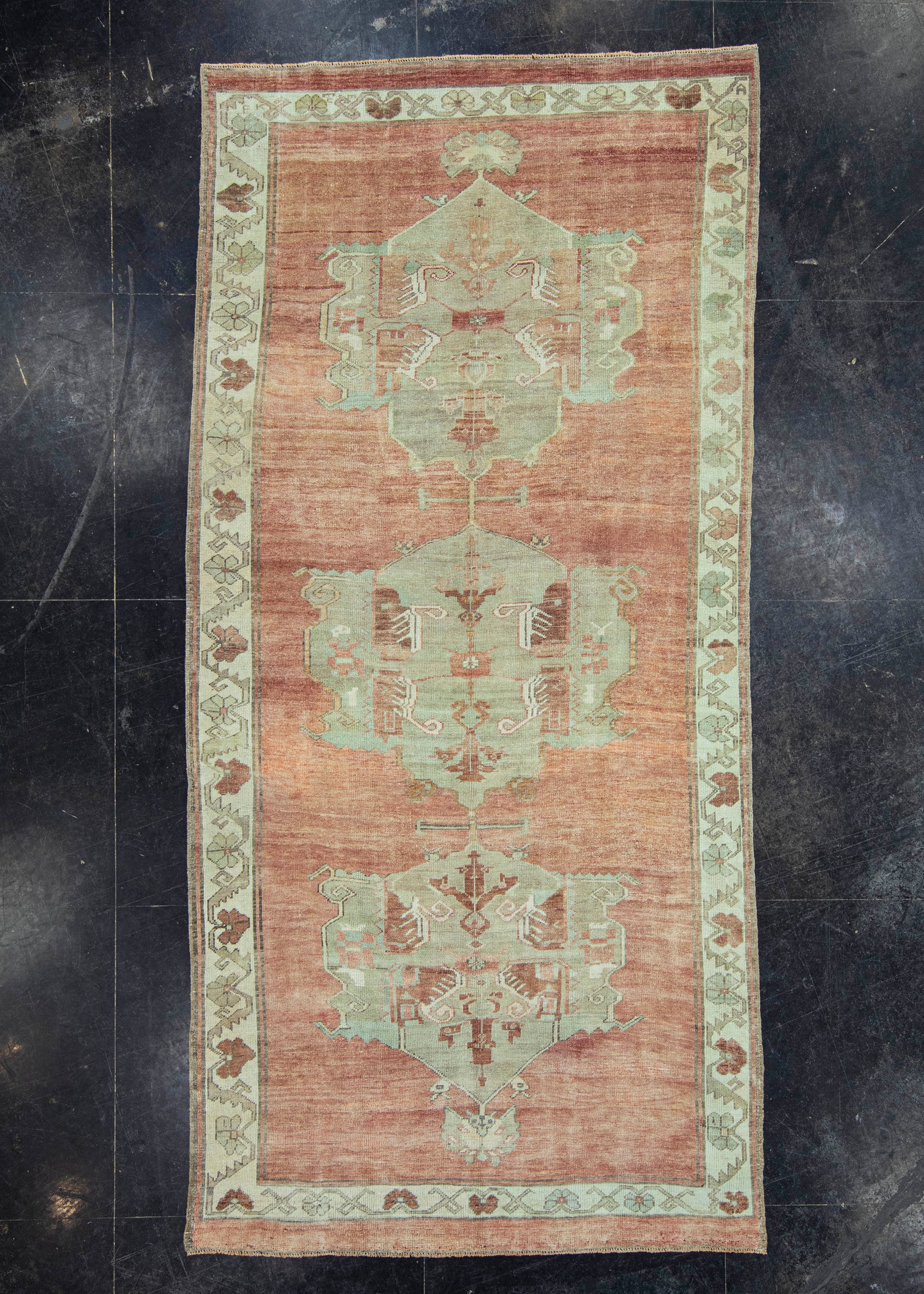 Turkish Vintage Rug 5'7" x 11'10" #20659