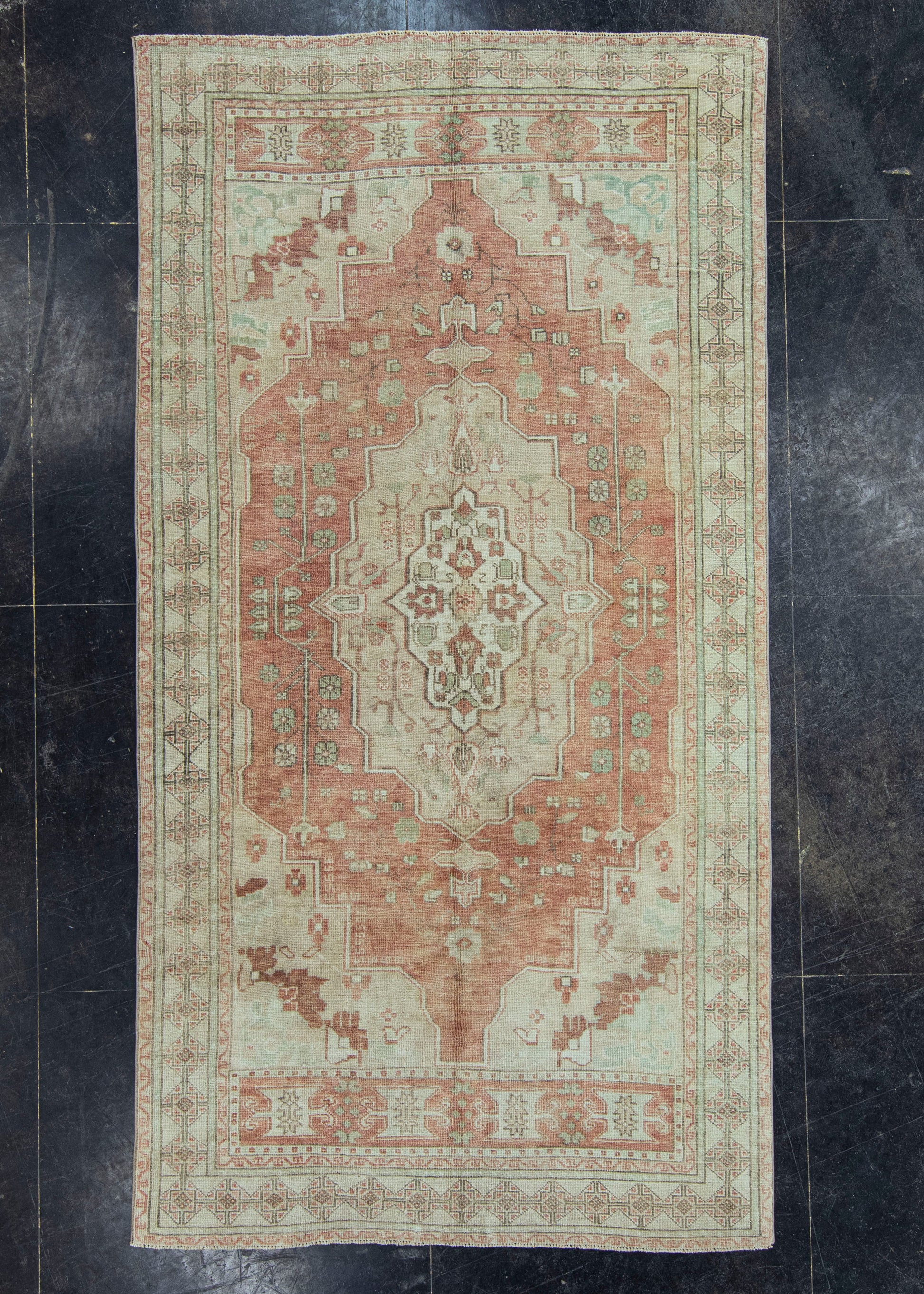 Turkish Vintage Rug 5' x 9'7" #20663
