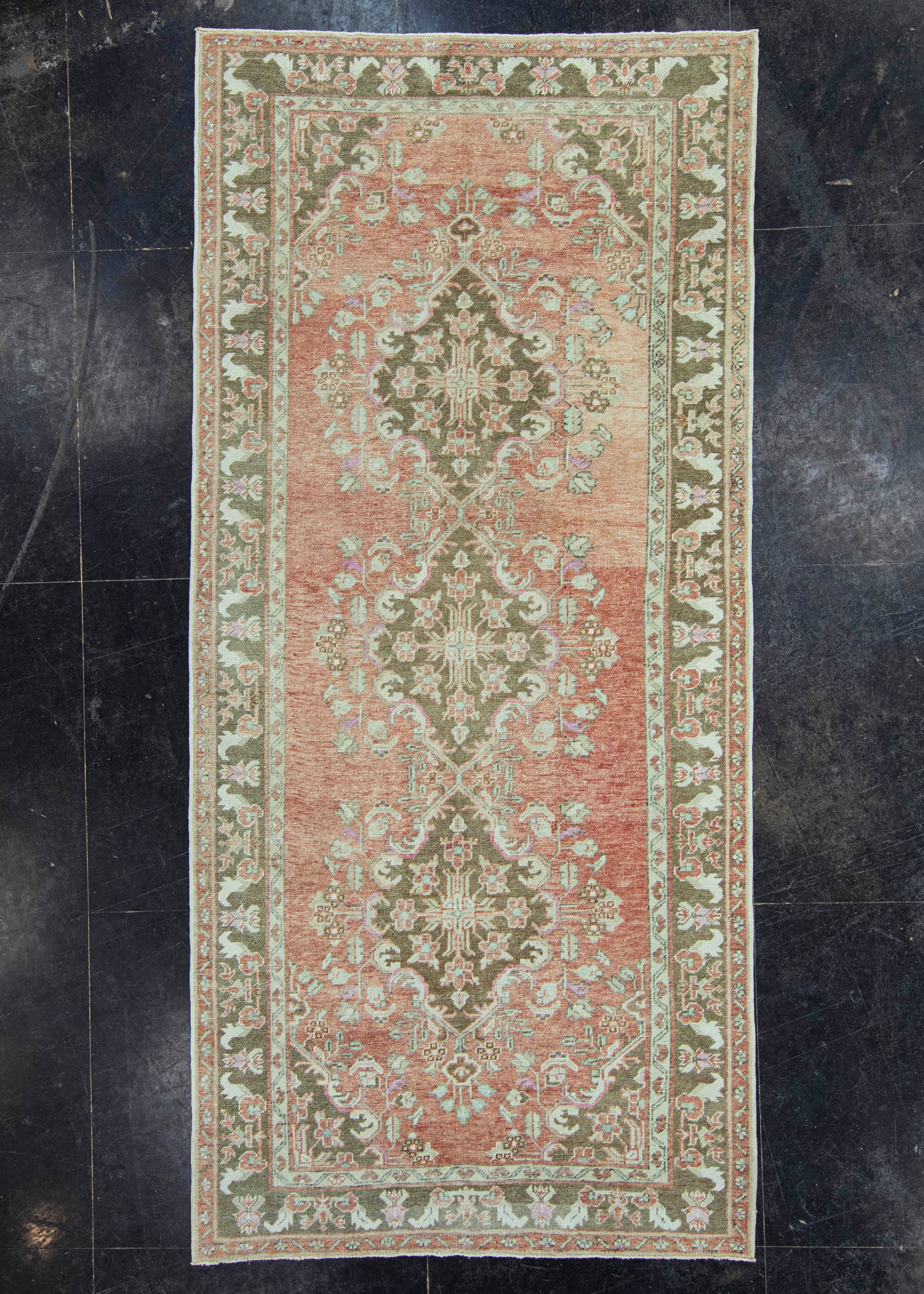 Turkish Vintage Rug 5'1" x 10'11" #20654