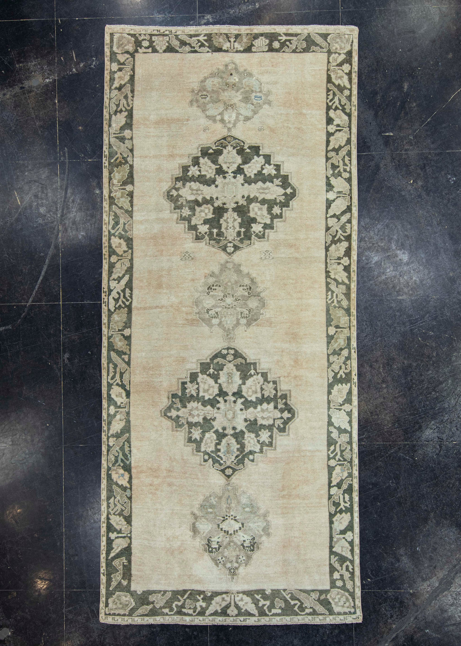 Turkish Vintage Rug 5'4" x 12'5" #20557