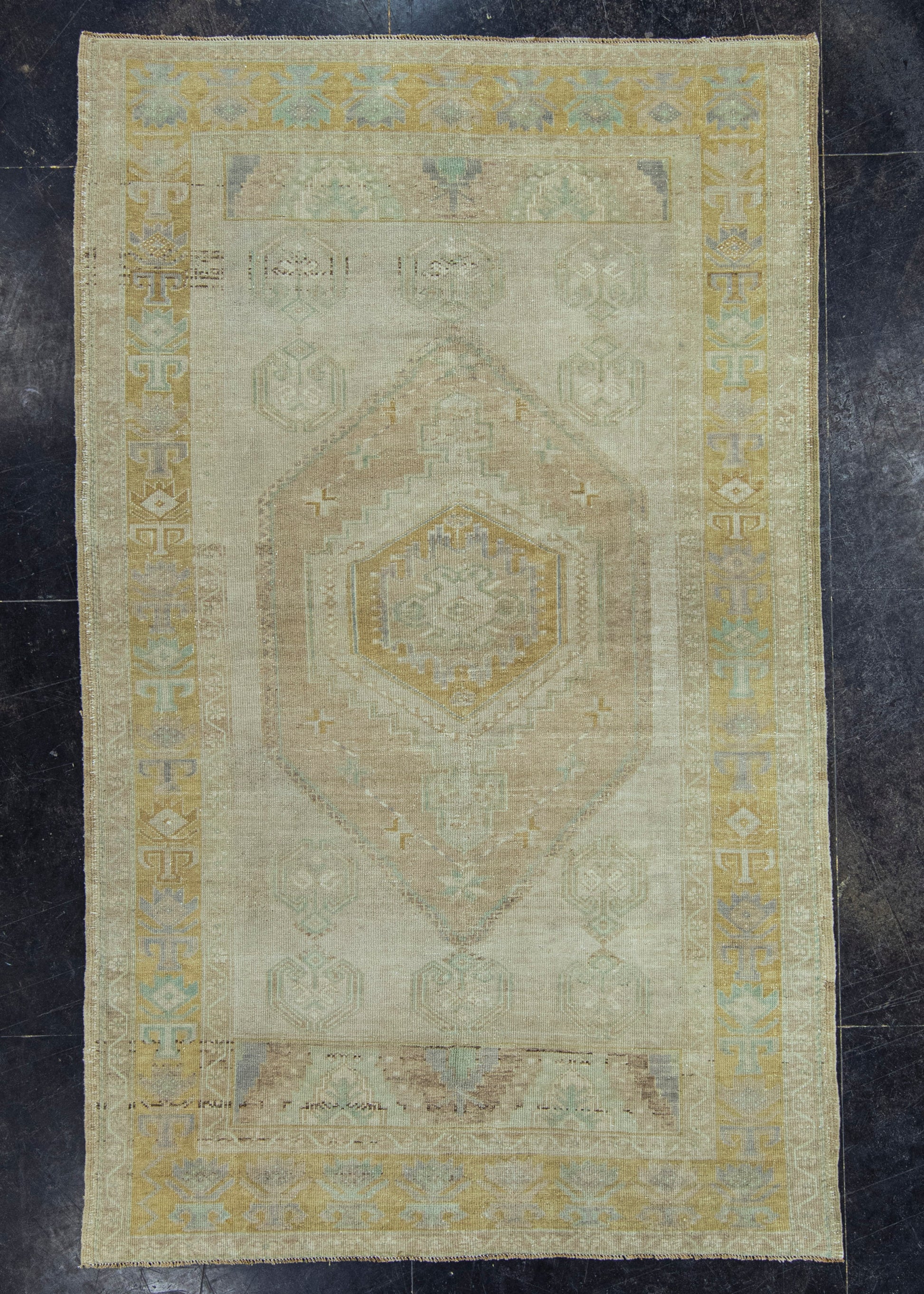 Turkish Vintage Rug 5'1" x 8'5" #20604