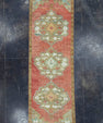 Turkish Vintage Rug 3'7" x 10'5" #20849