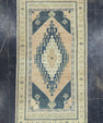 Turkish Vintage Rug 4'10" x 9'1" #20812