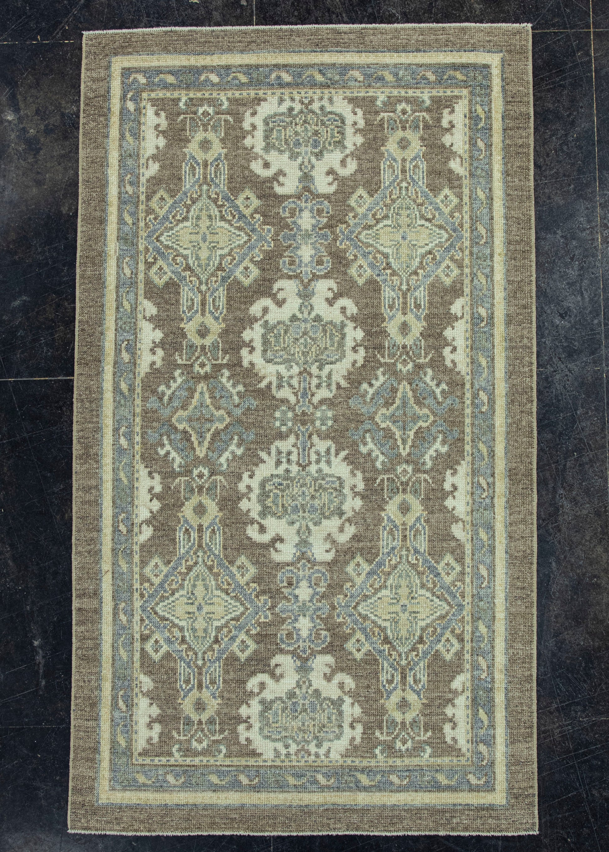 Turkish Oushak Rug 4'x 7' #19335