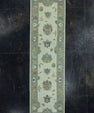 Turkish Oushak Rug 2'5" x 8'6" #19131