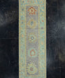 Turkish Oushak Rug 2'8"x 8'4" #19089