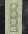 Turkish Oushak Rug 3'1"x 6'6" #19002