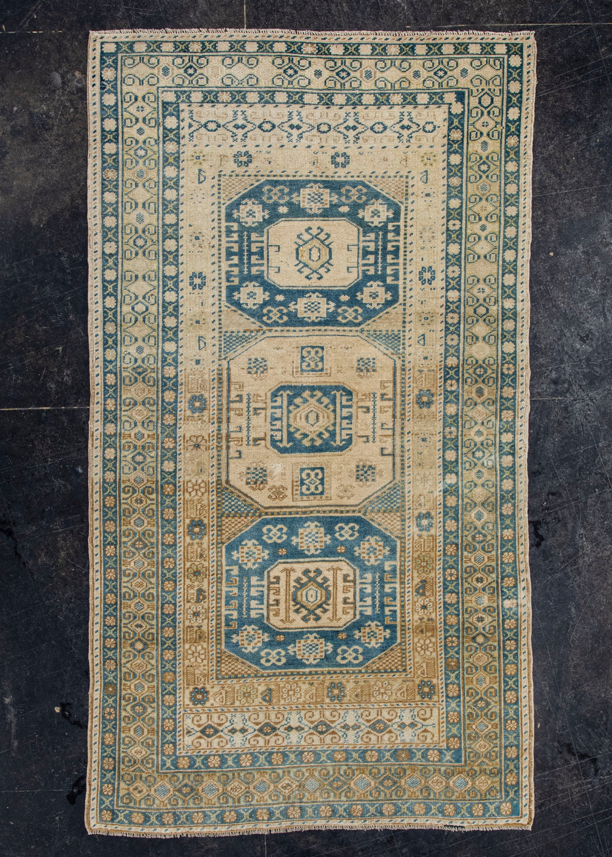 Turkish Vintage Rug 3'6" x 6'4" #20835