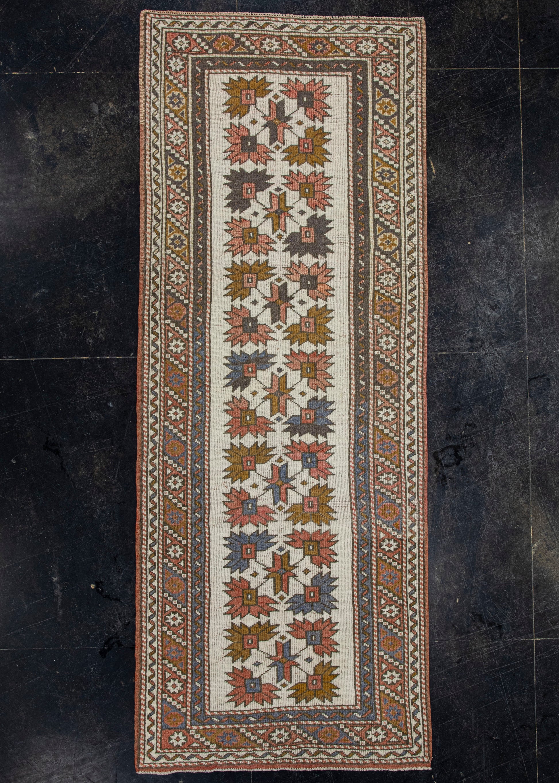 Turkish Vintage Rug 3' x 7'10" #20682