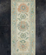 Turkish Oushak Rug 2'9"x 6'10" #19022
