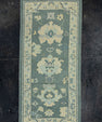 Turkish Oushak Rug 2'10"x 6'2" #19174