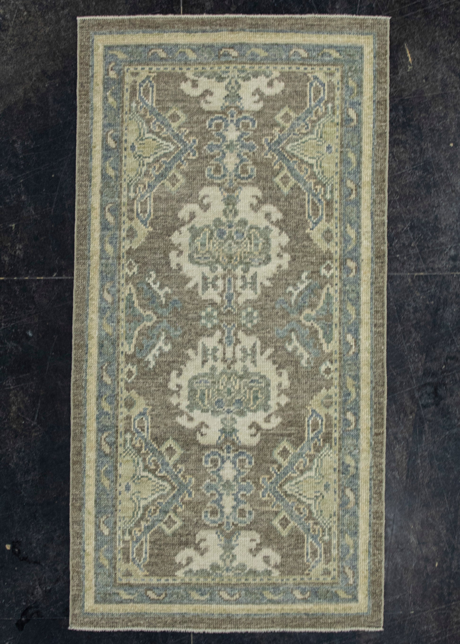 Turkish Oushak Rug 2'9"x 5'5" #19490