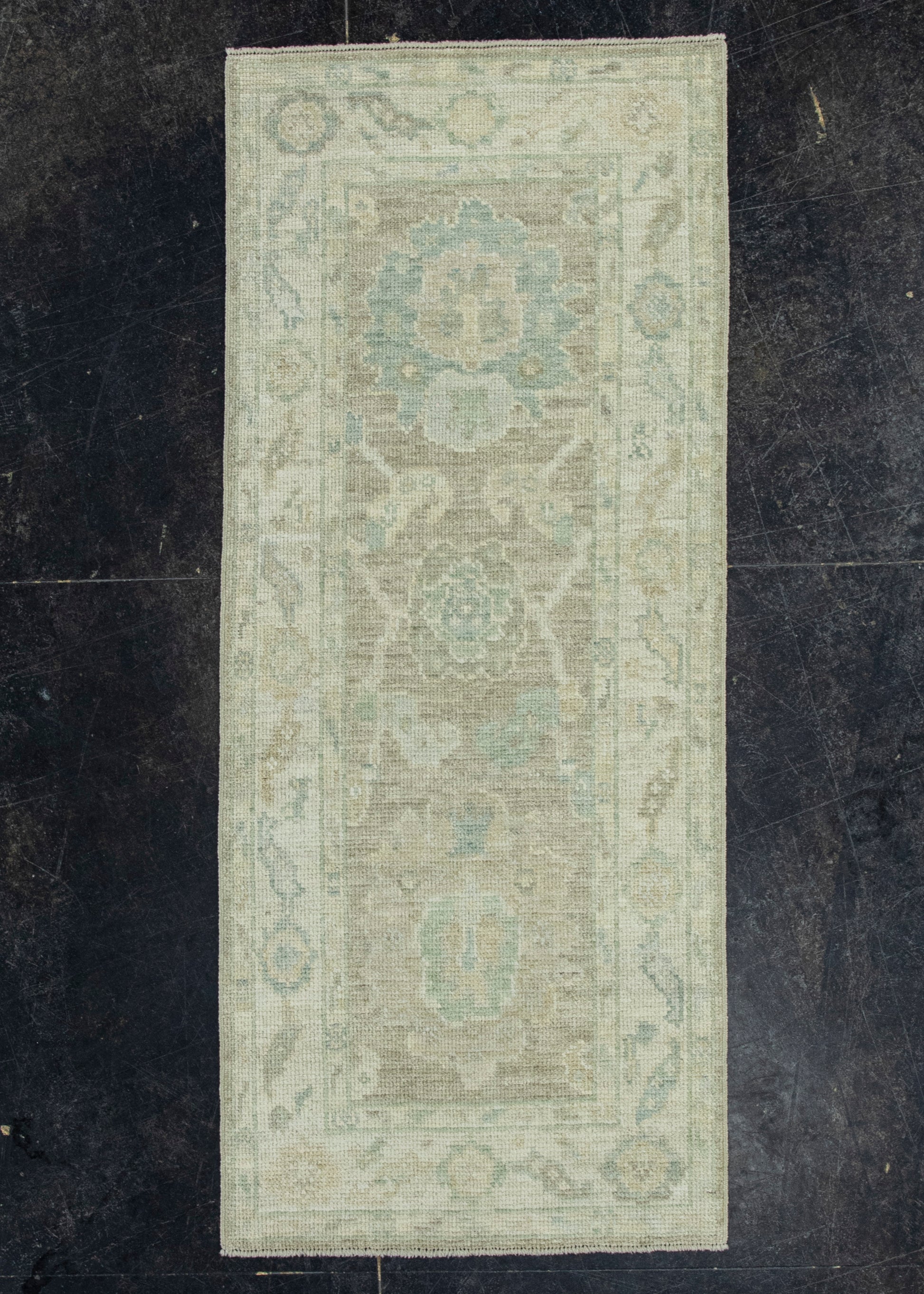 Turkish Oushak Rug 2'2"x 5'2" #19445