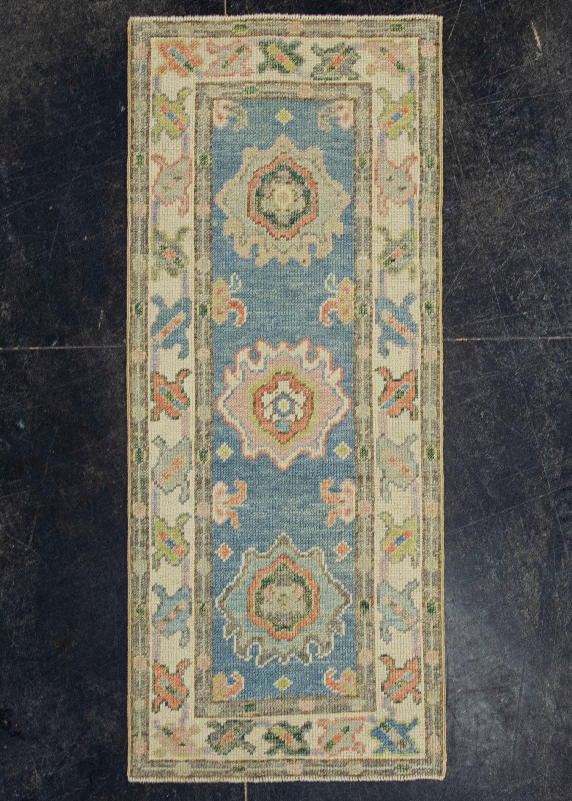 Turkish Oushak Rug 2' x 4'11" #20128