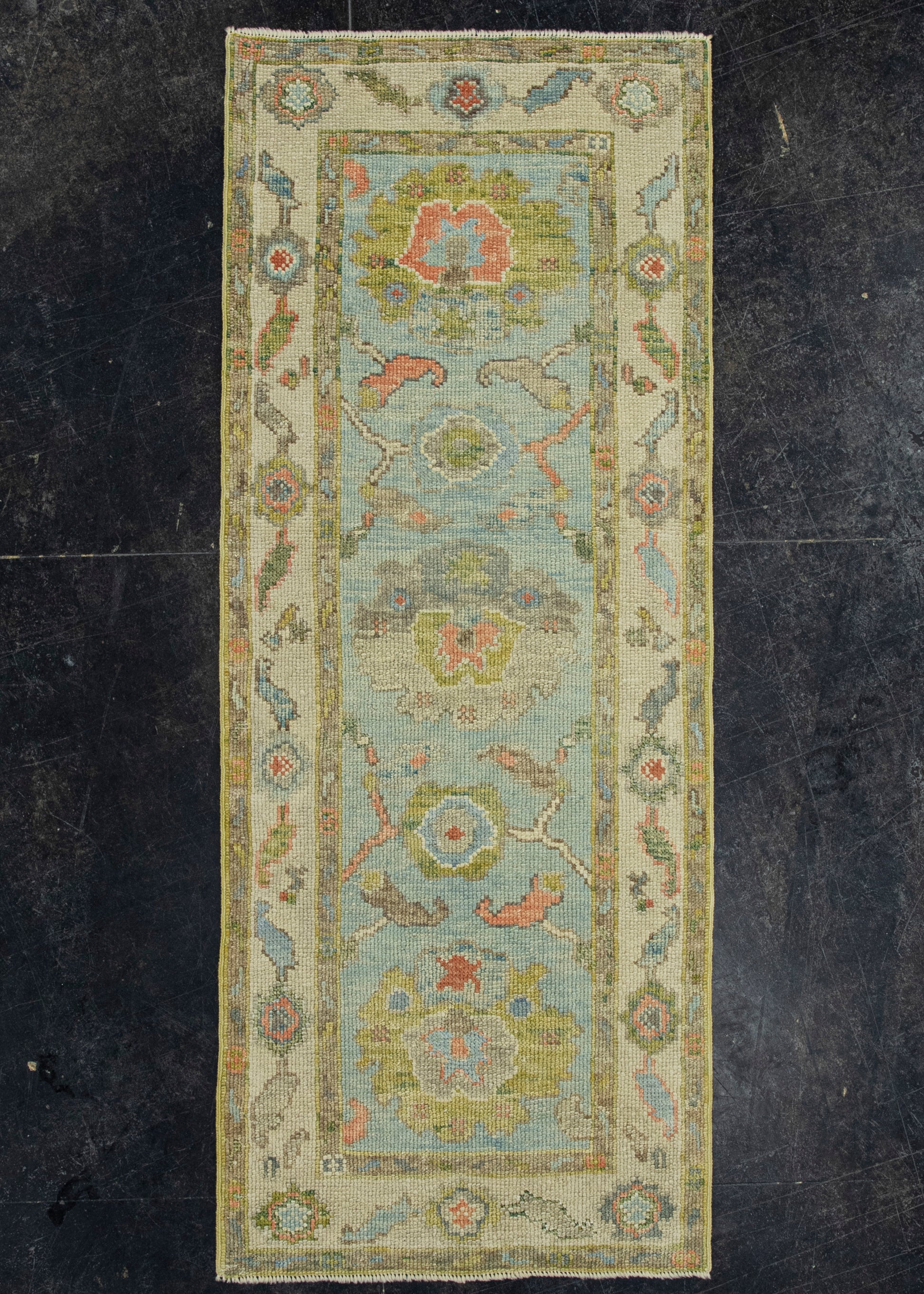 Turkish Oushak Rug 2'4"x 5'10" #20124