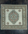 Turkish Vintage Square Rug  4' x 3'8" #20673
