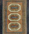 Turkish Vintage Rug  3'6" x 5'7" #20556