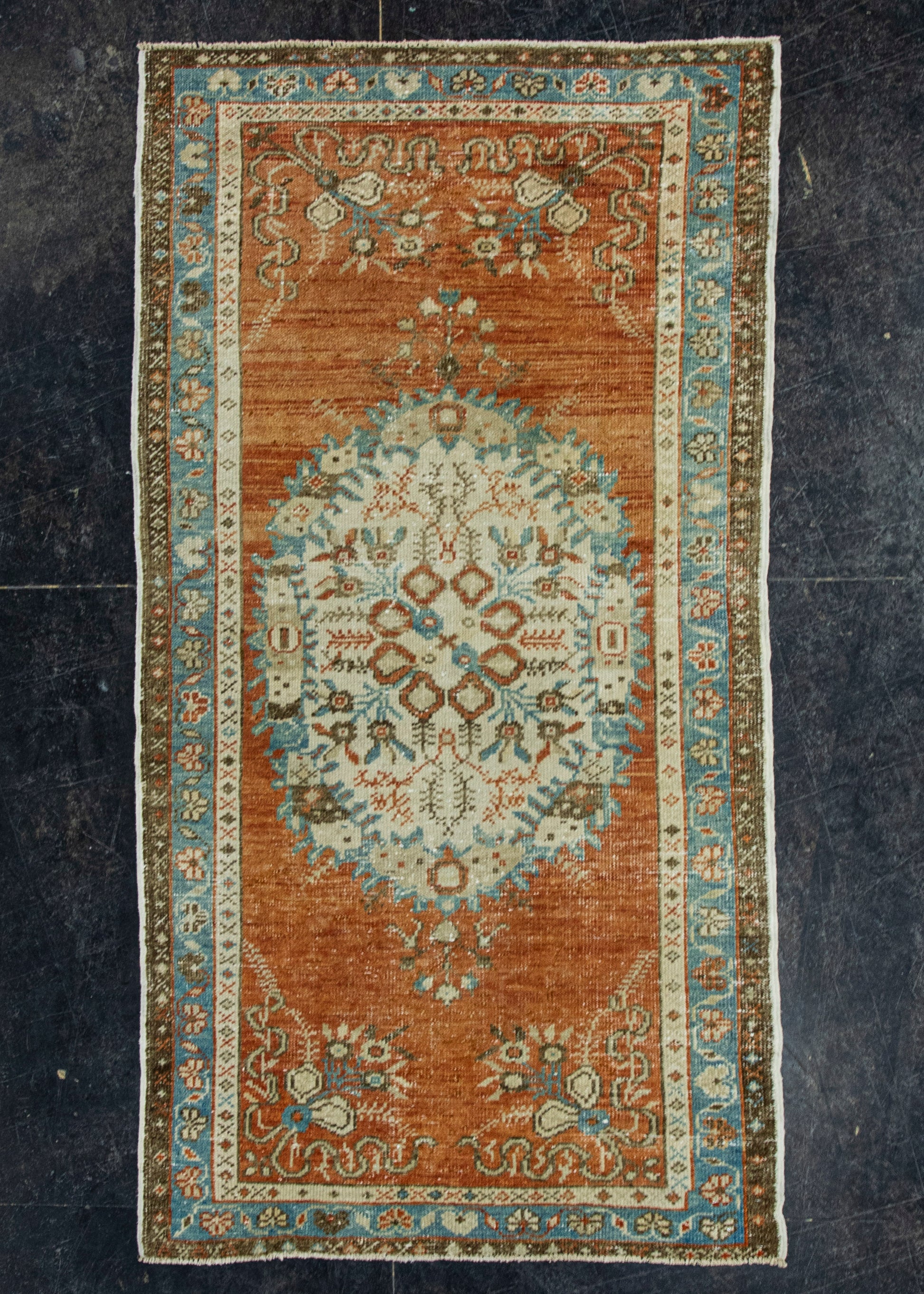 Turkish Vintage Rug  3' x 5'10" #20545