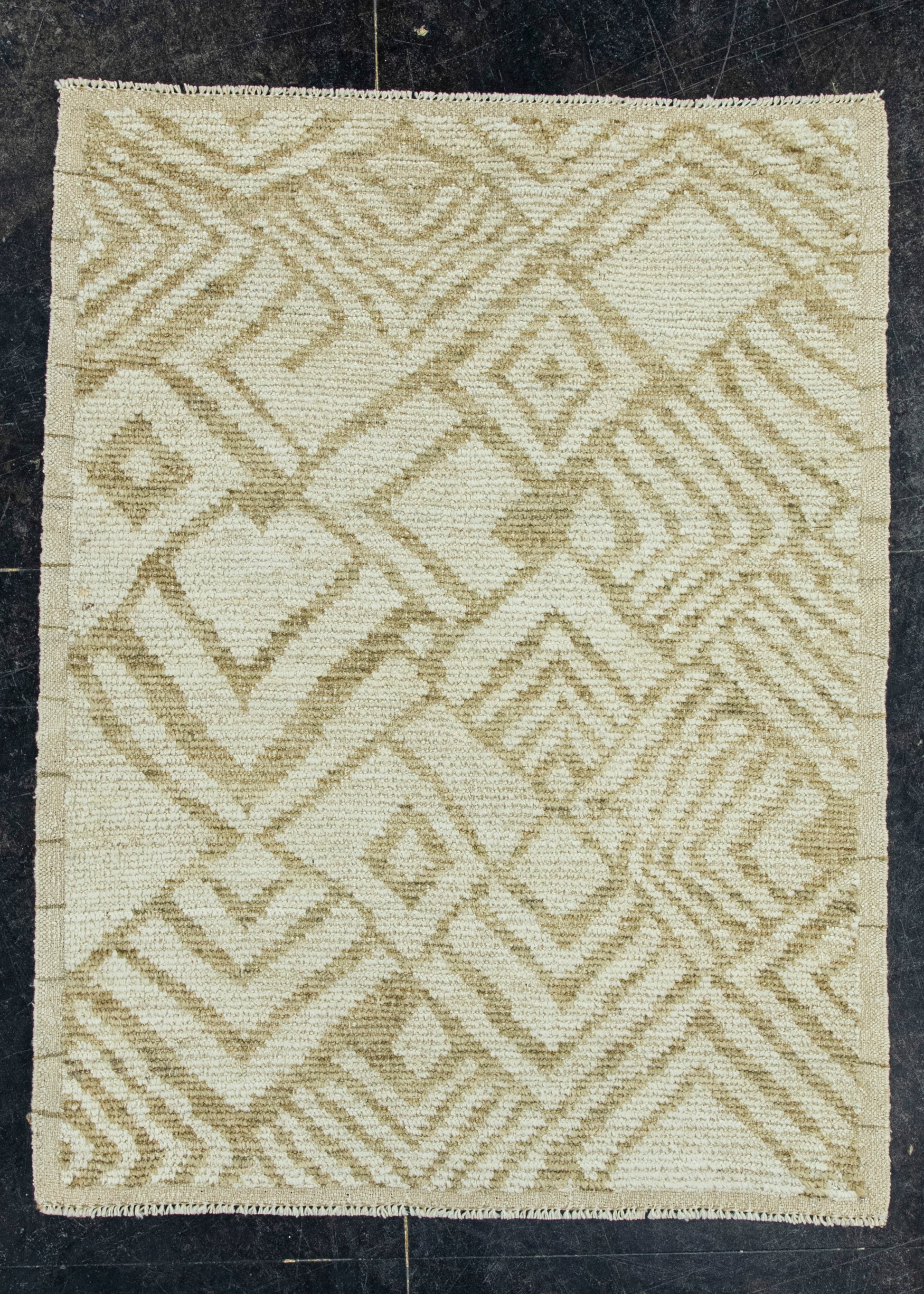 Turkish Tulu Handmade Rug  3'8" x 4'10" #20507