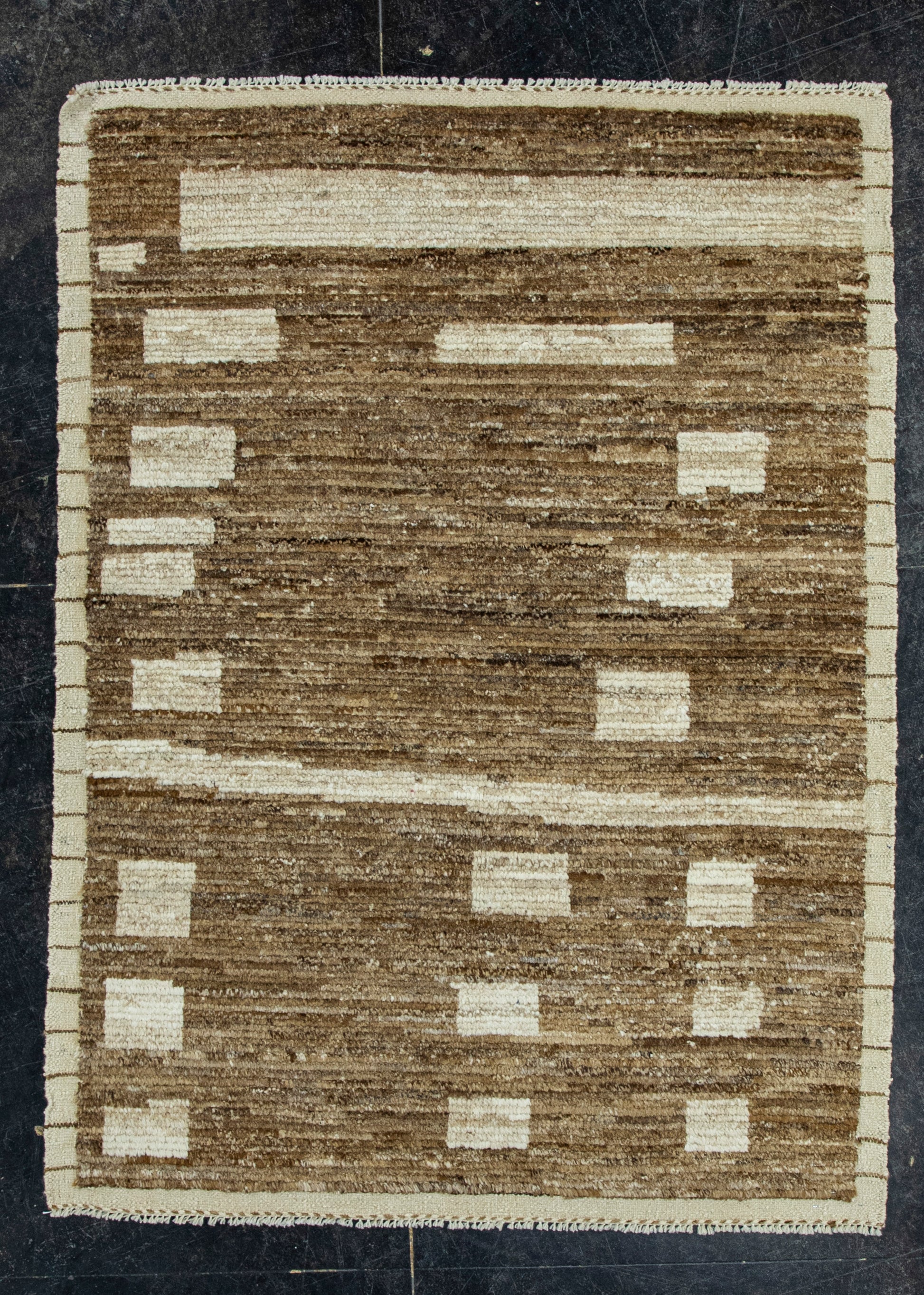 Turkish Tulu Handmade Rug  3'7" x 5' #20508