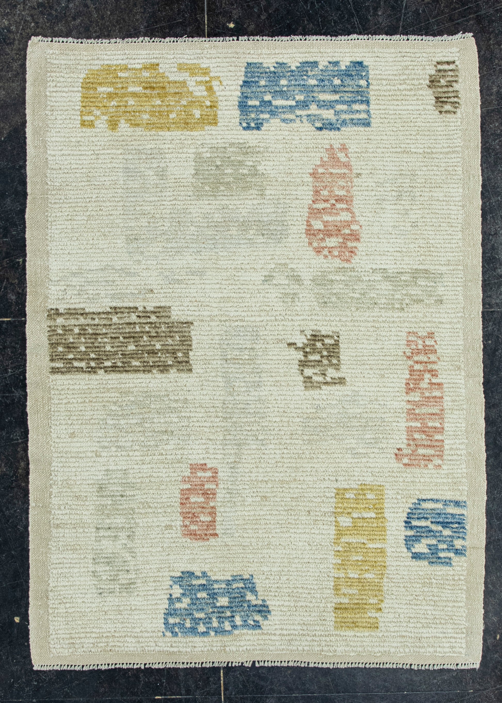 Turkish Tulu Handmade Rug  3'8" x 5'0" #20509