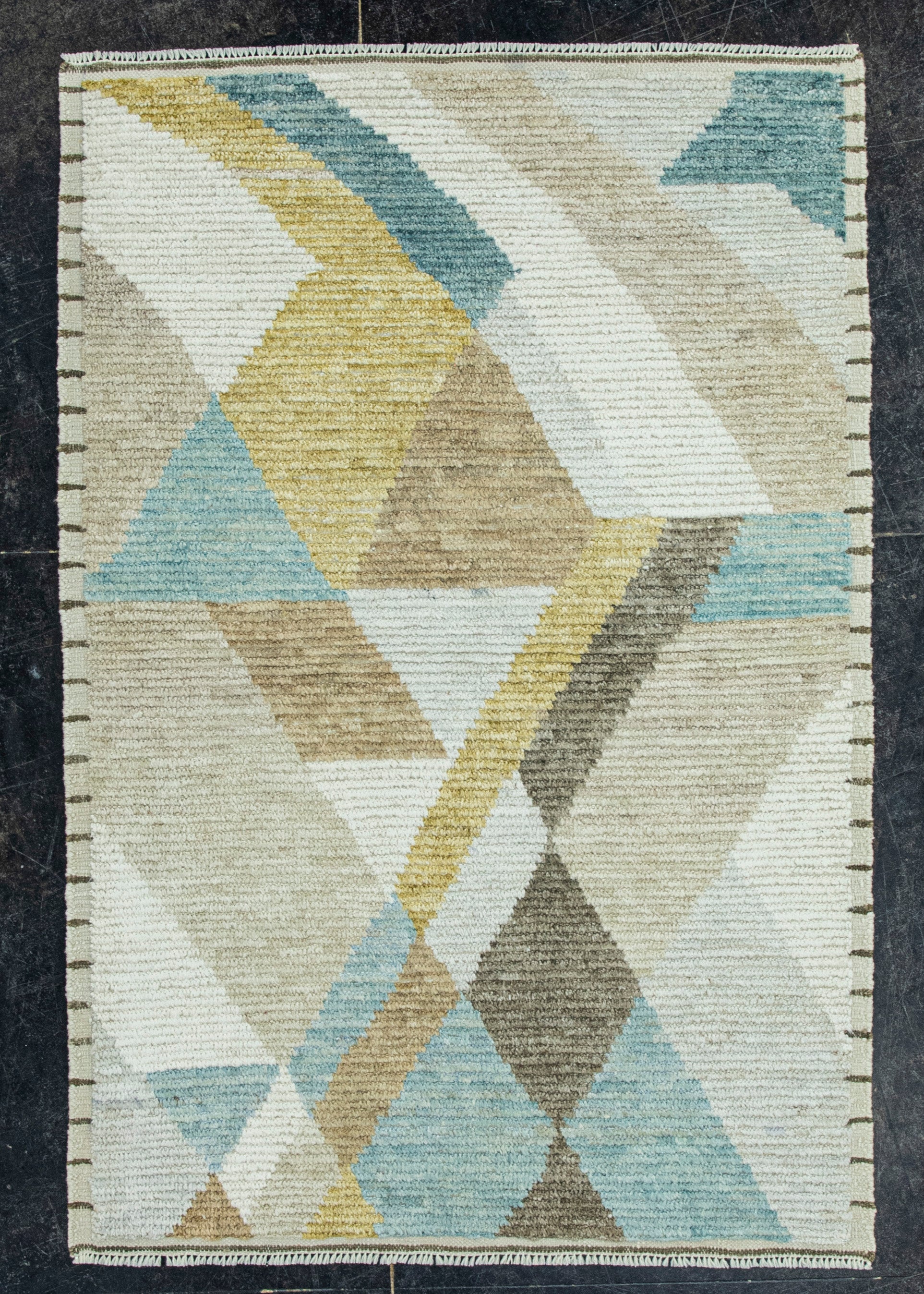 Turkish Tulu Handmade Rug  3'6" x 4'11" #20516