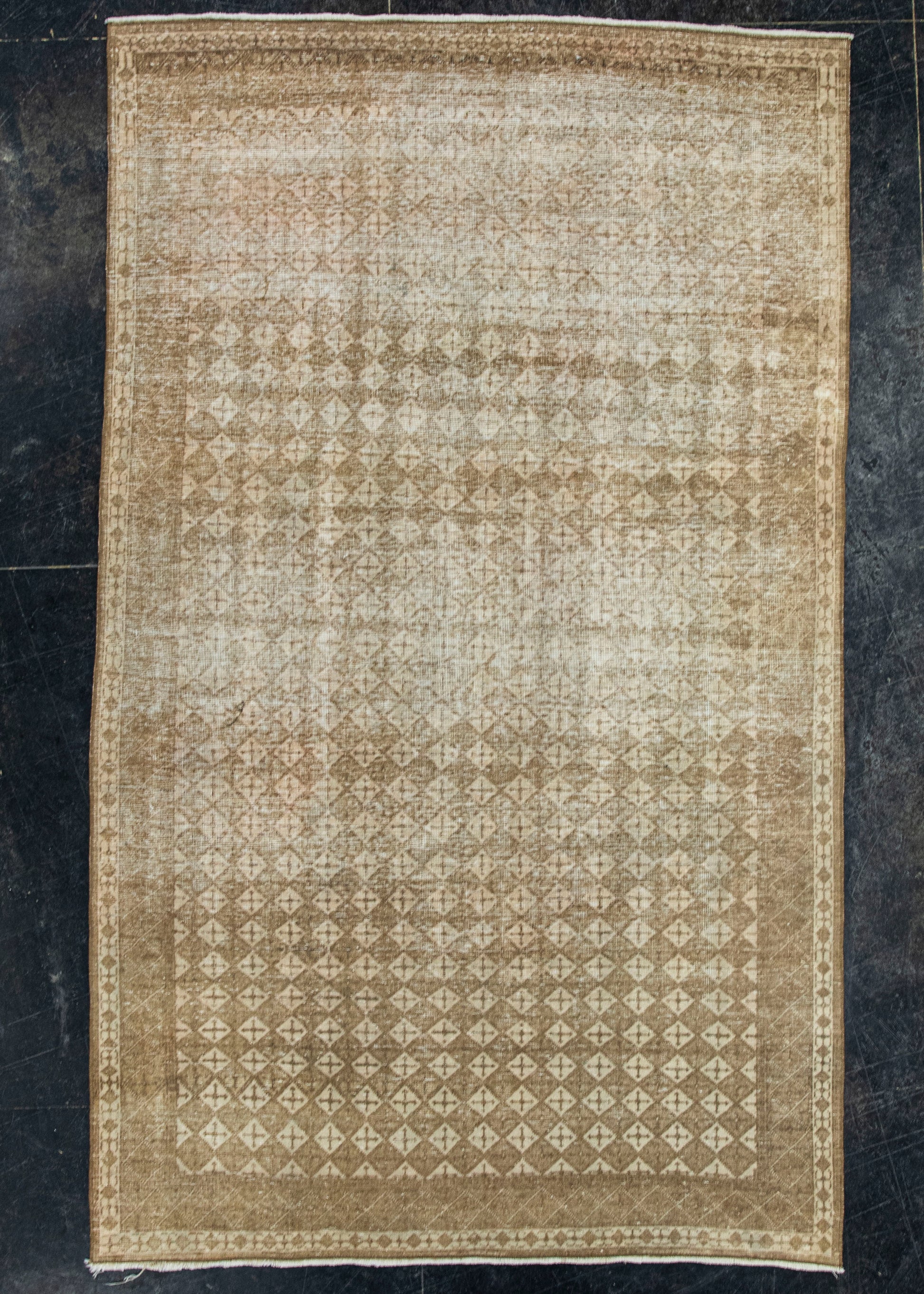 Turkish Vintage Rug 4'2" x 7' #19805