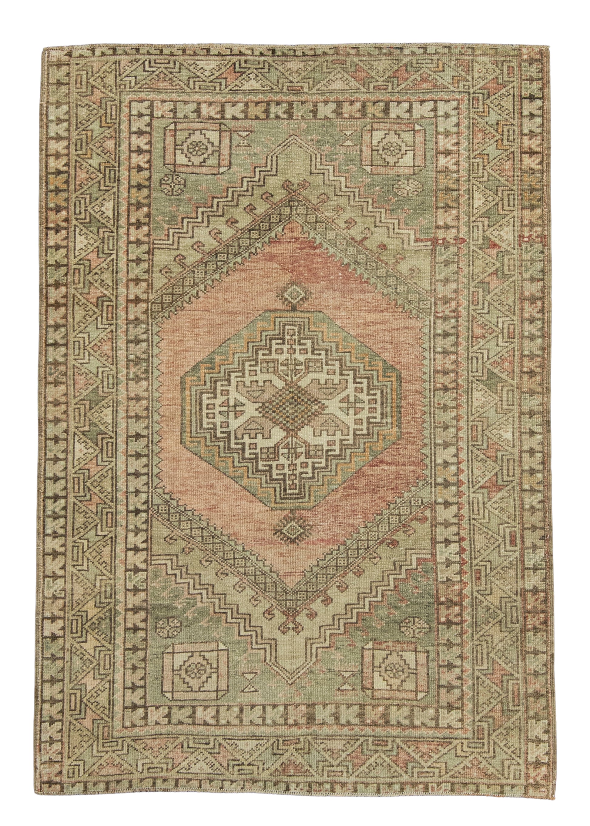 Turkish Anatolian Rug 3'9" x 5'5" #22251