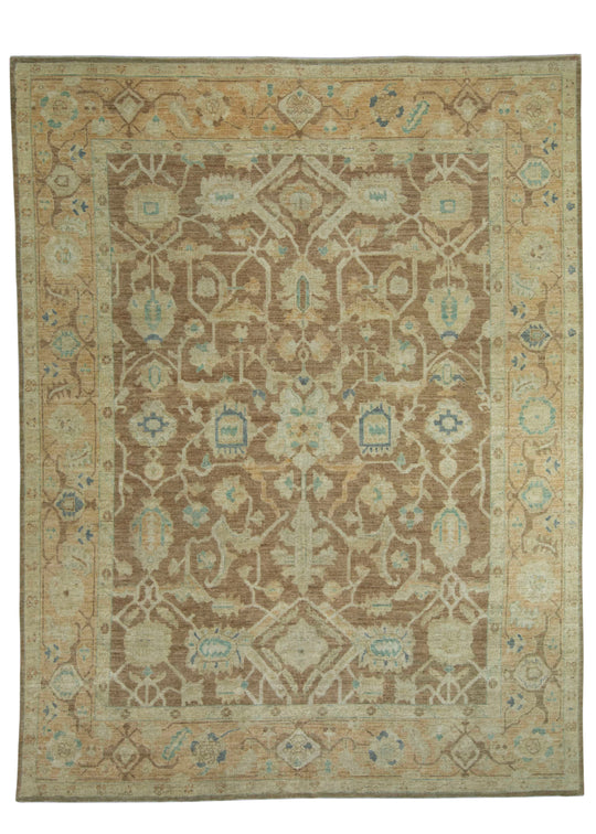 Turkish Oushak Rug 9'7" x 12'6" #18639