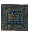 Turkish Mini Rug Oriental Hand Knotted Vintage Rug 2' x 1'10" #20636