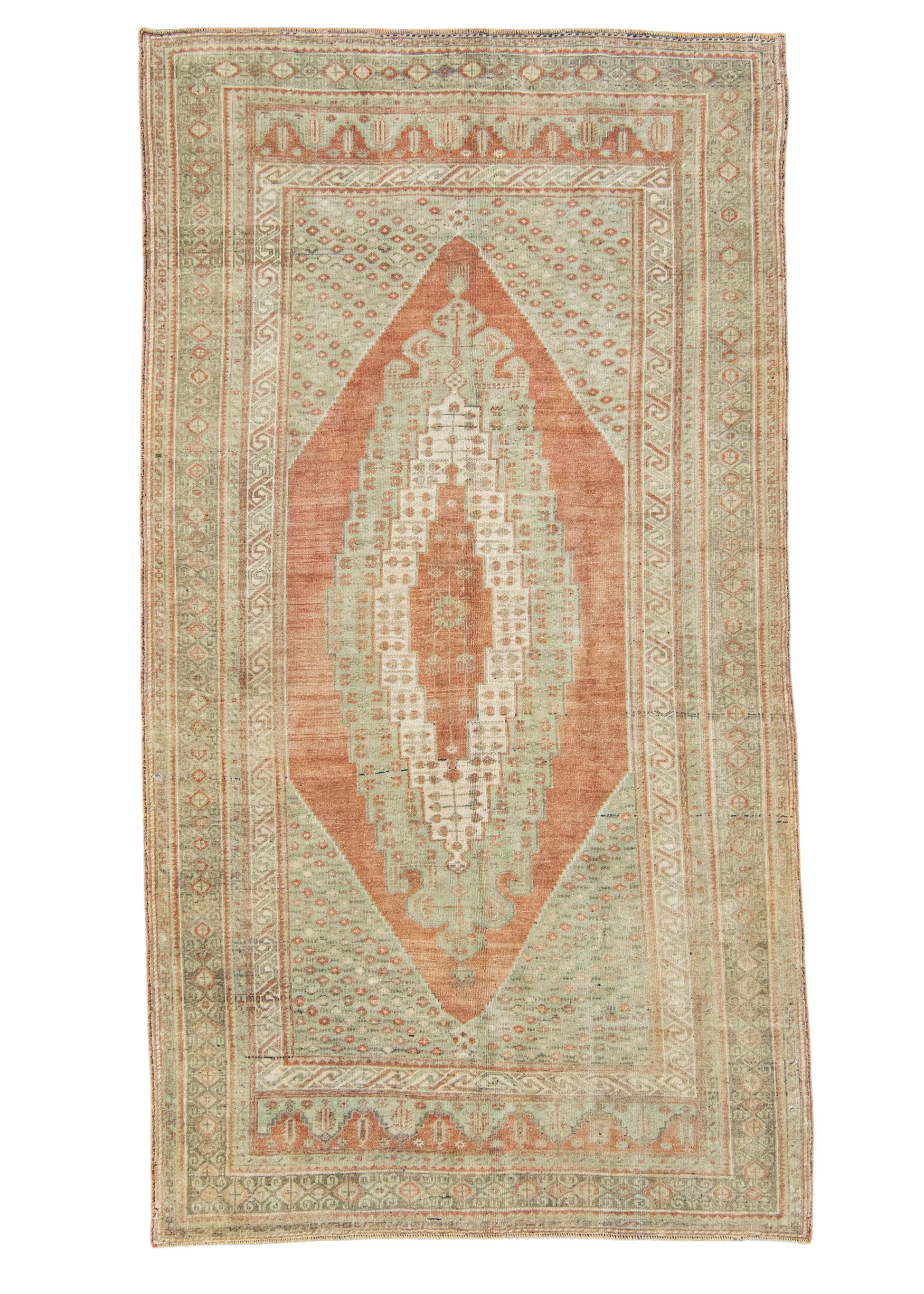 Turkish Vintage Rug  5'5" x 10'1" #21001