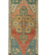 Turkish Mini Rug Oriental Hand Knotted Vintage Rug 1'8" x 3'5" #21176