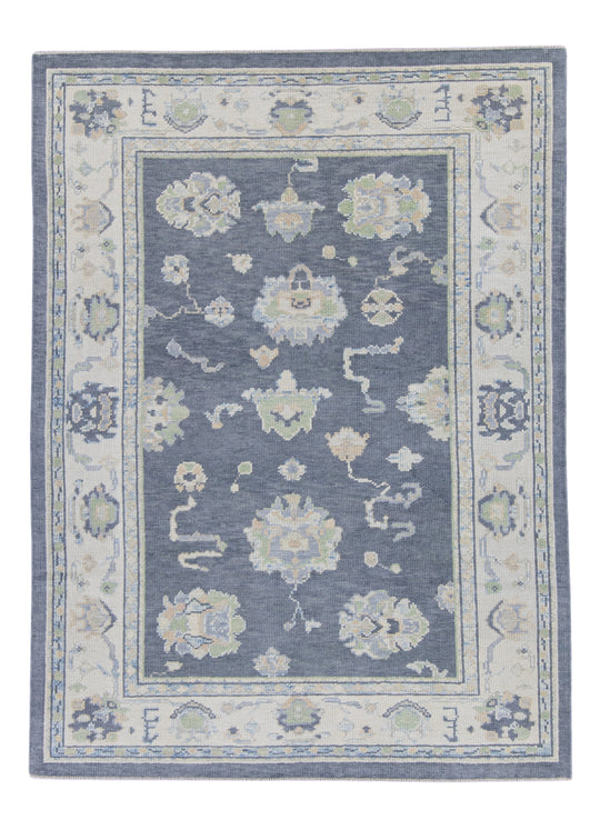 Turkish Oushak Rug 5' x 6'10" #16630