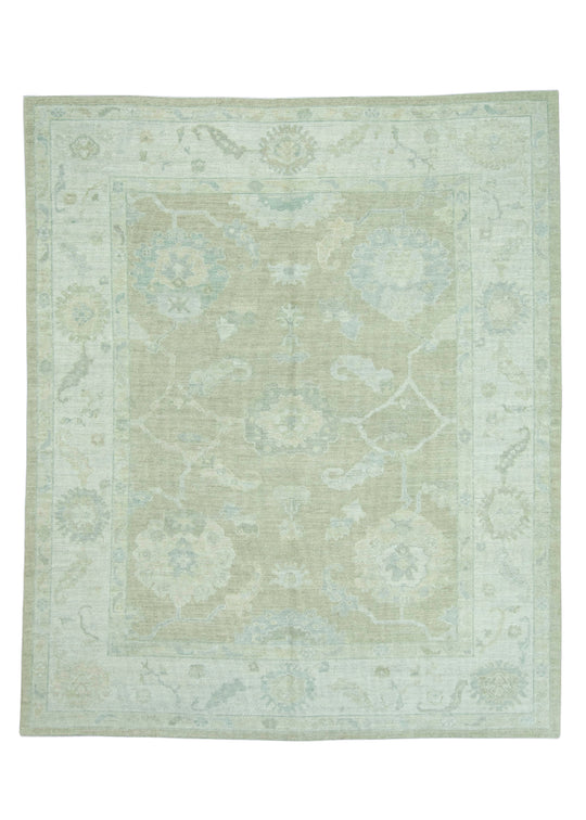 Turkish Oushak Rug 8'7" x 10'3" #19393