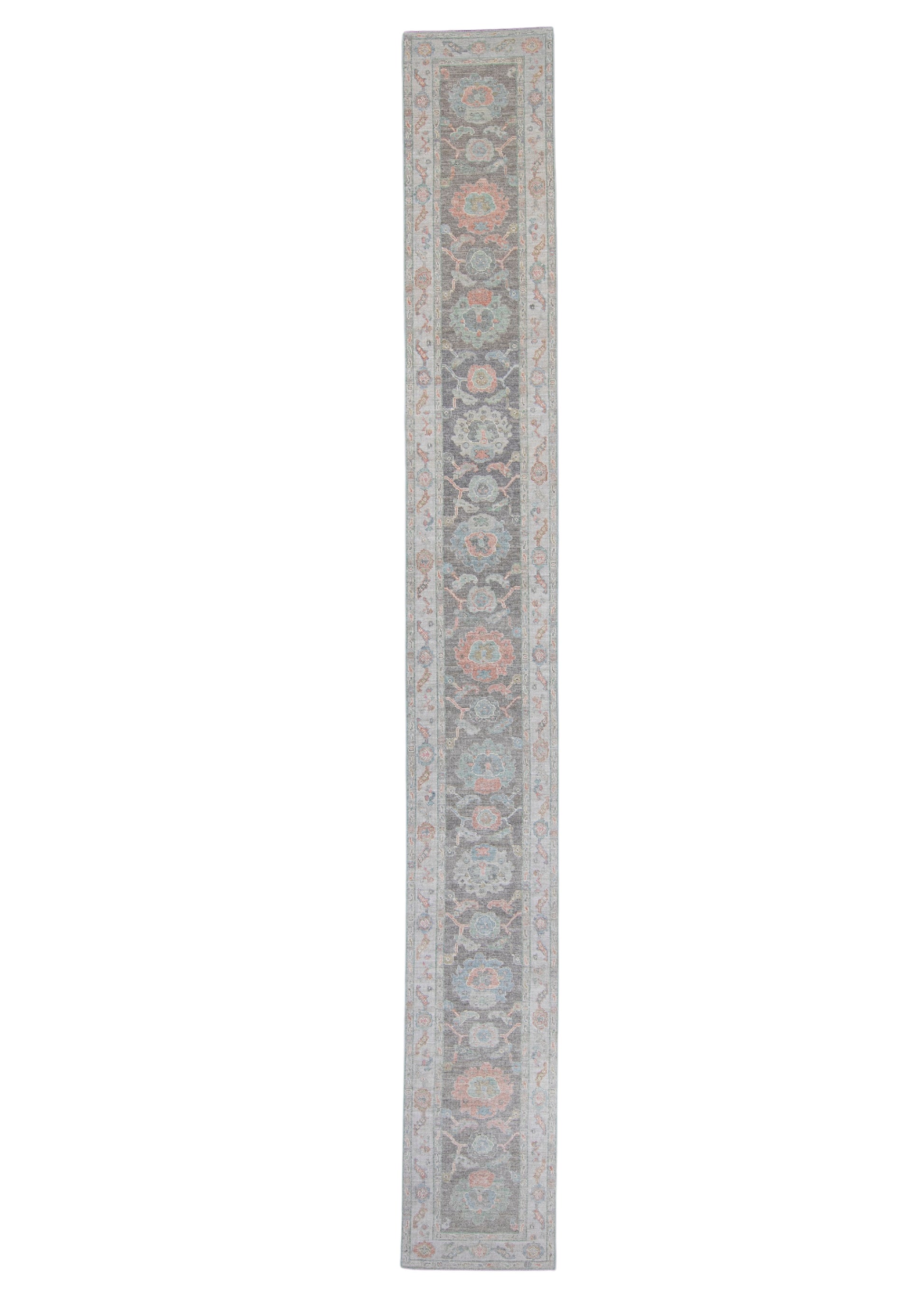 Turkish Oushak Runner Rug 2'10" x 22'5" #16219